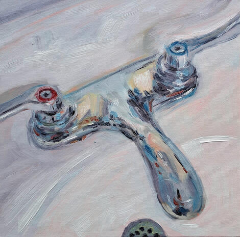 8x8in Oil on panel Unavailable